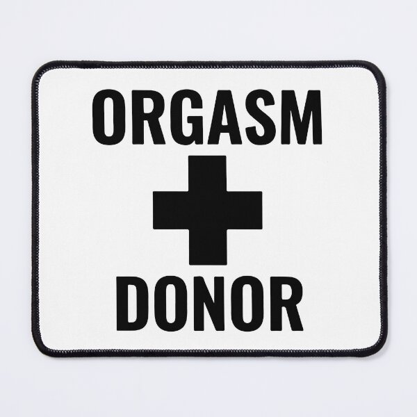 Item preview, Orgasm Donor Funny Adult Humor Cross designed and sold by raedattia.