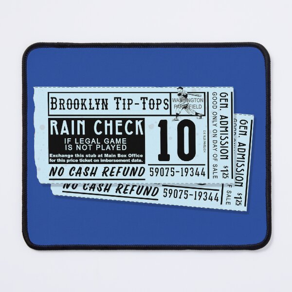 Item preview, Brooklyn Tip-Tops Tickets designed and sold by Normbot2000.