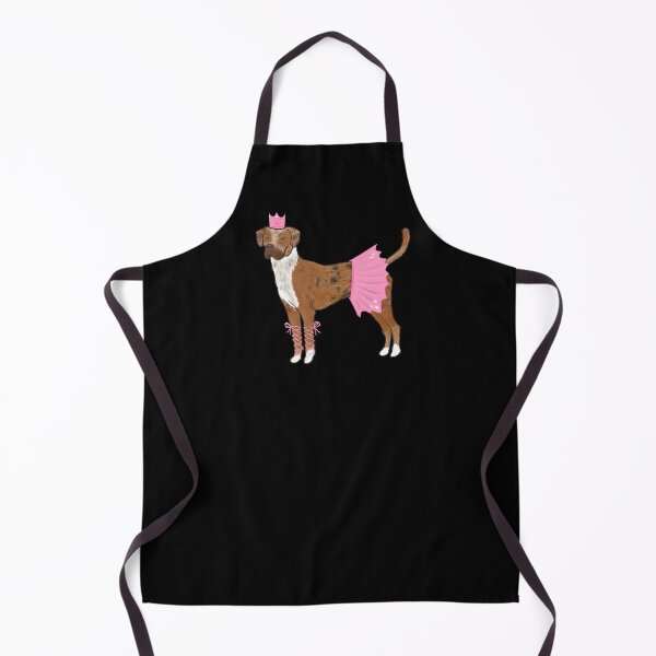Item preview, Tricks for Treats Brindle Dog Ballerina Princess Halloween Costume Design Hand-Illustrated No AI designed and sold by yashiki.