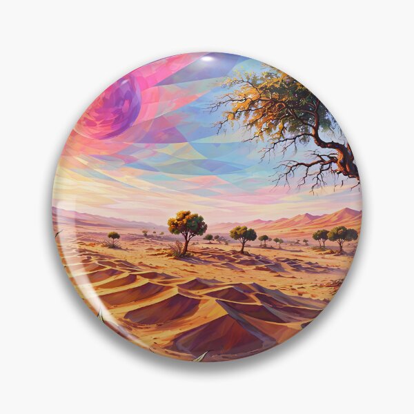 Item preview, Surreal Desert Landscape with Suns designed and sold by cuprum.
