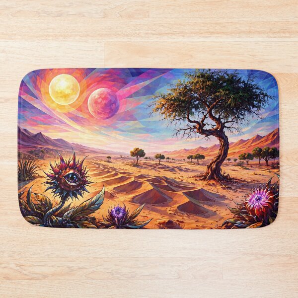 Item preview, Surreal Desert Landscape with Suns designed and sold by cuprum.