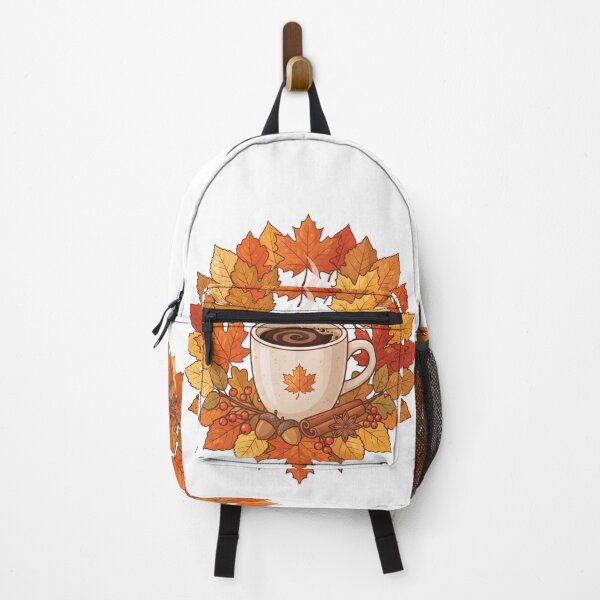 Item preview, Café y hojas de otoño 2 designed and sold by kidoramagic.