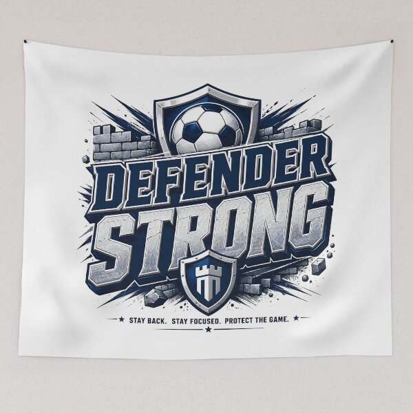 Item preview, football player, soccer defender, football player, goal keeper designed and sold by TrueArtVibes.