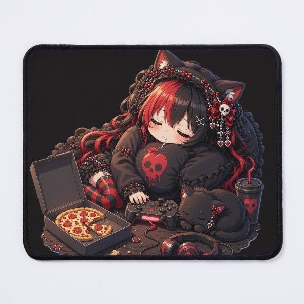 Item preview, Copy of  Cute Gothic Anime Girl Everything Sucks  designed and sold by Revyra Design .