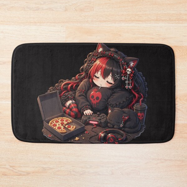 Item preview, Copy of  Cute Gothic Anime Girl Everything Sucks  designed and sold by Revyra Design .