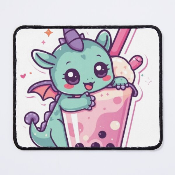 Item preview, Cute Bubble Tea Dragon Kawaii Sticker | Adorable Baby Dragon Boba Gift designed and sold by Stylestickers55.