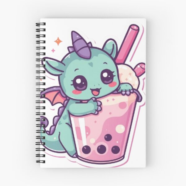 Item preview, Cute Bubble Tea Dragon Kawaii Sticker | Adorable Baby Dragon Boba Gift designed and sold by Stylestickers55.