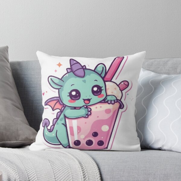Item preview, Cute Bubble Tea Dragon Kawaii Sticker | Adorable Baby Dragon Boba Gift designed and sold by Stylestickers55.
