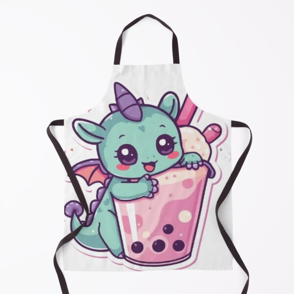 Item preview, Cute Bubble Tea Dragon Kawaii Sticker | Adorable Baby Dragon Boba Gift designed and sold by Stylestickers55.