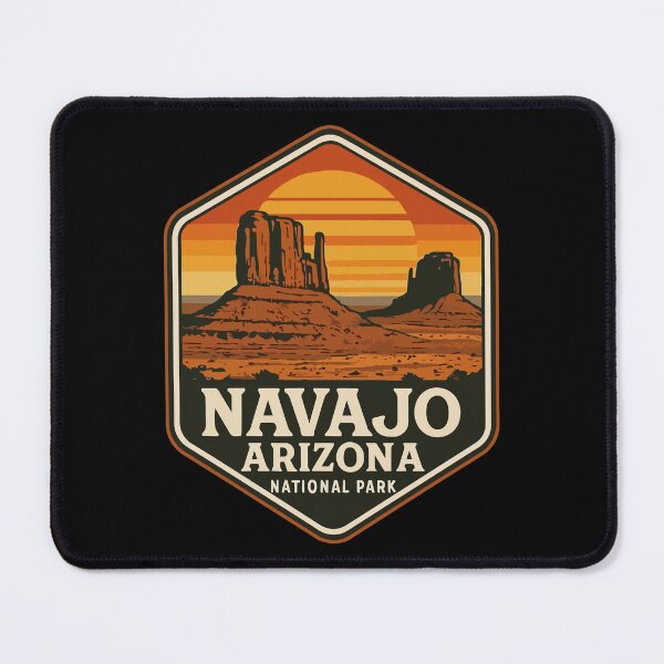 Item preview, Navajo Arizona National Park United States Vintage Travel designed and sold by TomFrontierArt.