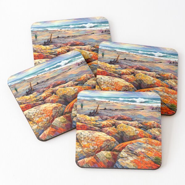 Item preview, Colorful Rocks by the Seashore designed and sold by cuprum.