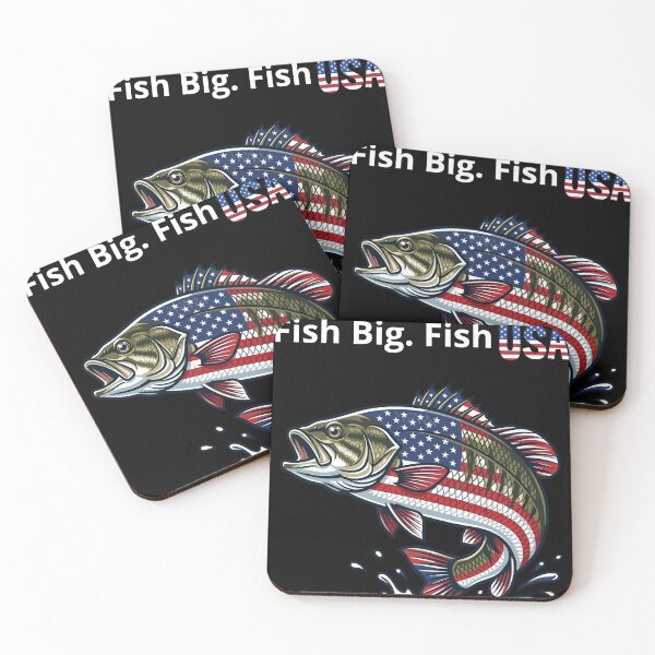 Item preview, Fish Big. Fish USA designed and sold by ZadiDreamBig.