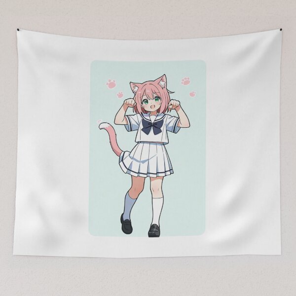 Item preview, Art - Female Manga Character, Kawaii Aesthetic designed and sold by AnimeShin.