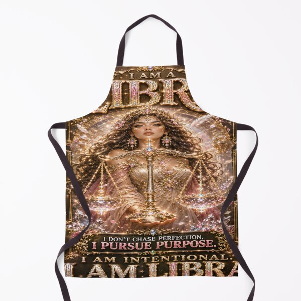 Item preview, I Am A Libra Celestial Zodiac Goddess Art designed and sold by BulletKitty82.