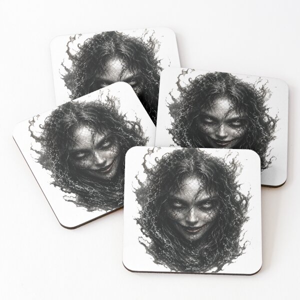 Item preview, Copy of Insane Watching Face Horror Art designed and sold by JabbiKamost.