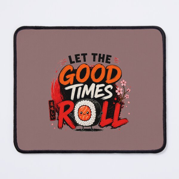 Item preview, Let the Good Times Roll – Cute Sushi designed and sold by Gee-Na.