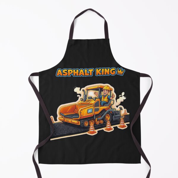 Item preview, Asphalt King T-Shirt – Funny Asphalt Paver Operator Shirt designed and sold by katiecorners.