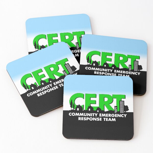Item preview, CERT - Community Emergency Response Team designed and sold by longneckgoosie.