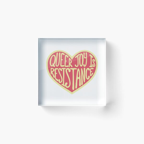 Item preview, Queer Joy Is Resistance designed and sold by SigilStickers.