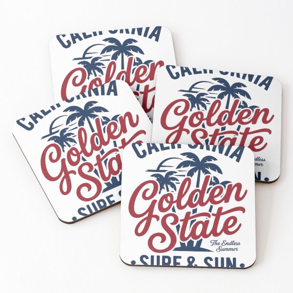 Item preview, California Golden State Vintage Surf and Sun designed and sold by Emerald Deep.
