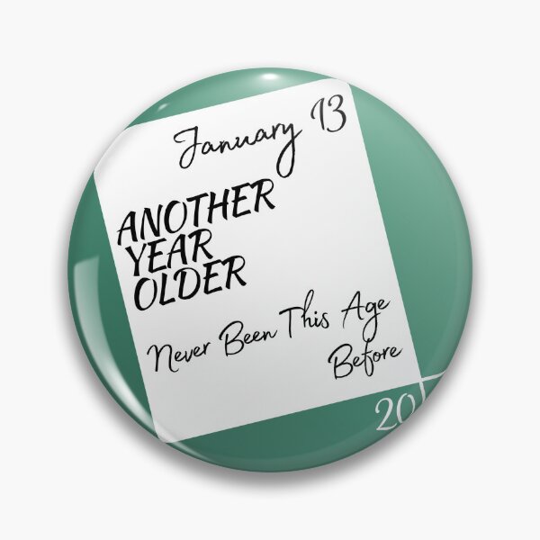 Item preview, January 13th birthdays designed and sold by serenebookworm.