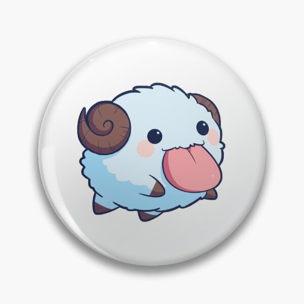 Item preview, poro sticker league of legends mascot designed and sold by Mypixieart.