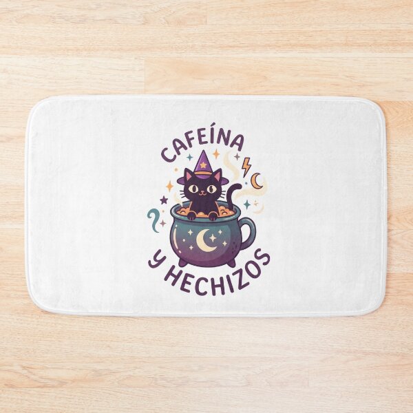 Item preview, Caffeine and Spells - Cauldron Cat designed and sold by [www.digiitalex.onion].