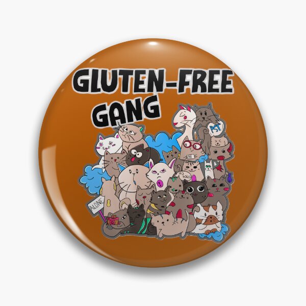 Item preview, Cute Gluten-free gang kitties designed and sold by Lovemountain.