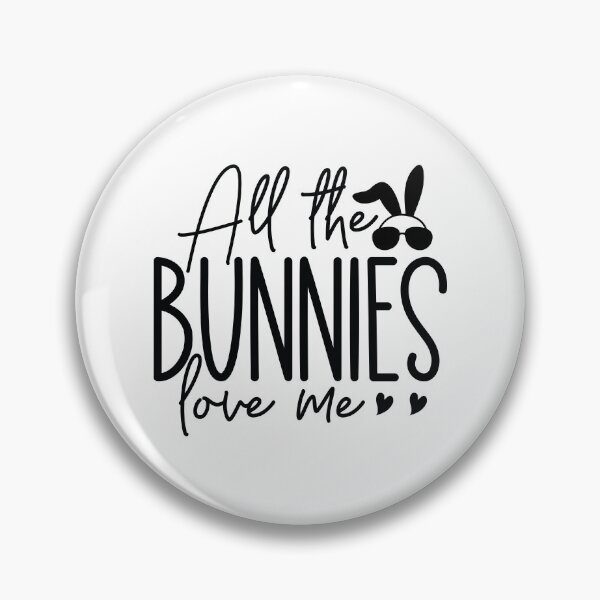Item preview, All The Bunnies Love Me - Funny Easter Quotes Retro Vintage Aesthetic Cute Spring Holiday Best Mom Gift designed and sold by FuzionRaptor.