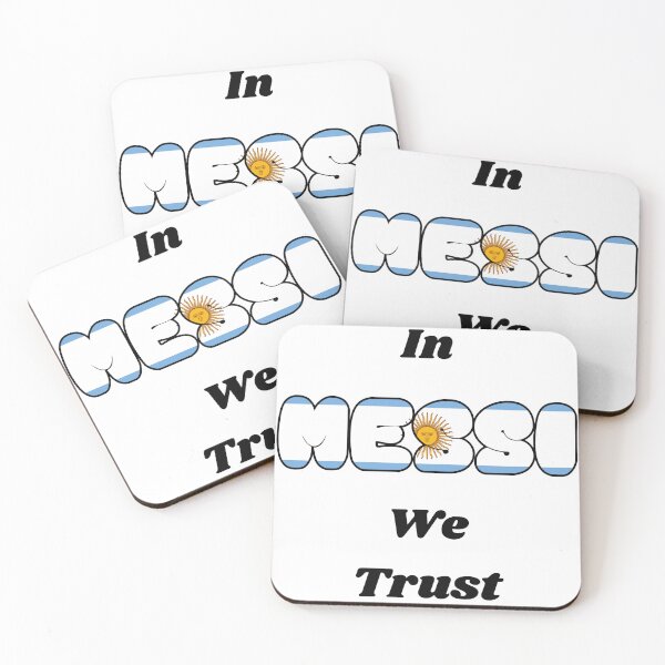 Item preview, In Messi We Trust designed and sold by ToTenMichal.