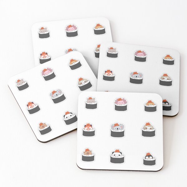 Item preview, Cute Animal Sushi Roll Collection designed and sold by KAWAII STUDIO NB.