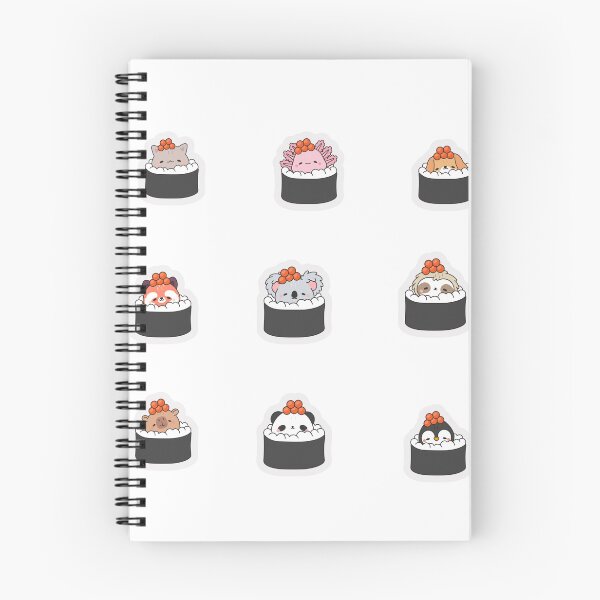 Item preview, Cute Animal Sushi Roll Collection designed and sold by KAWAII STUDIO NB.