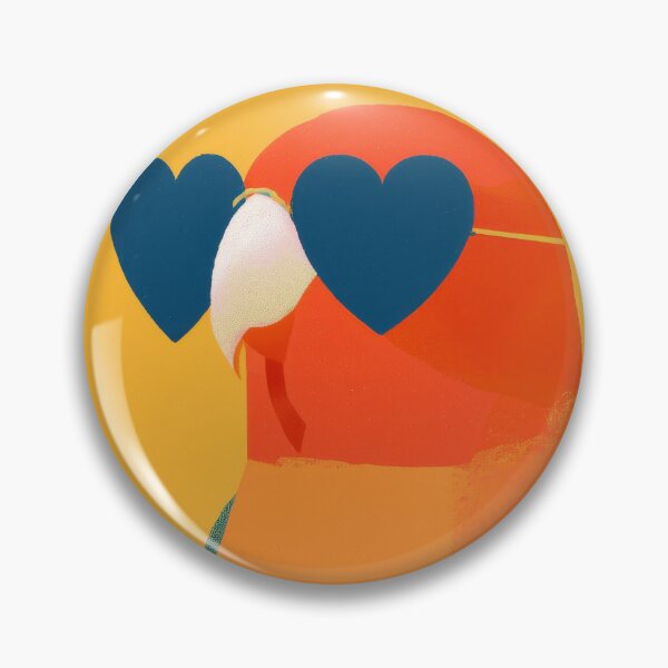 Item preview, Lovebird Spread The Love Wall Art designed and sold by MarkedArtPrints.
