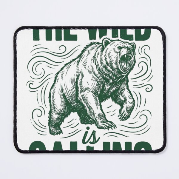 Item preview, The Wild Is Calling Vintage Bear Outdoors designed and sold by Leoprinty.