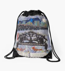 First Snow Drawstring Bag