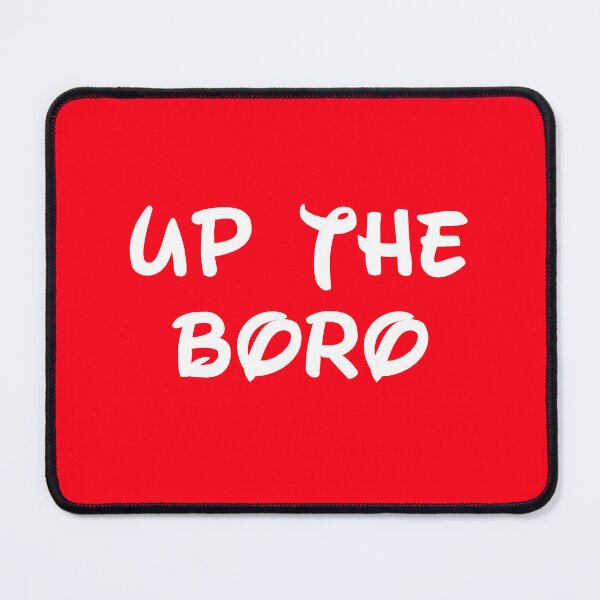 Item preview, Up The Boro Theme Park Parody Middlesbrough designed and sold by Logo-A-GoGo.