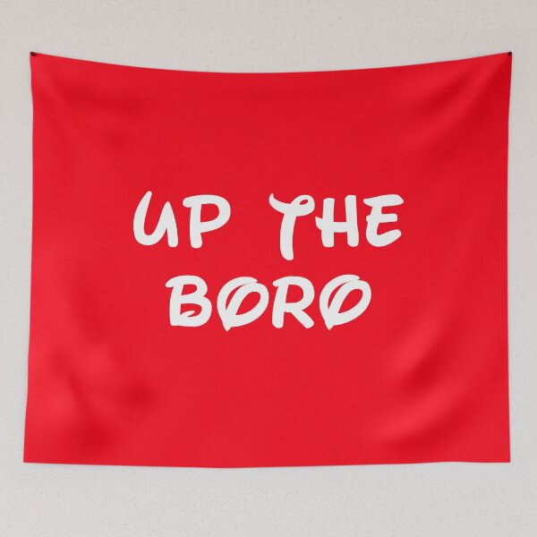 Item preview, Up The Boro Theme Park Parody Middlesbrough designed and sold by Logo-A-GoGo.