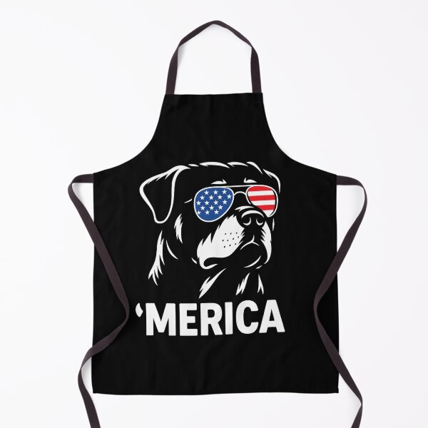 Item preview, Merica Rottweiler 4th of July Patriotic Dog Design designed and sold by Bkermen.