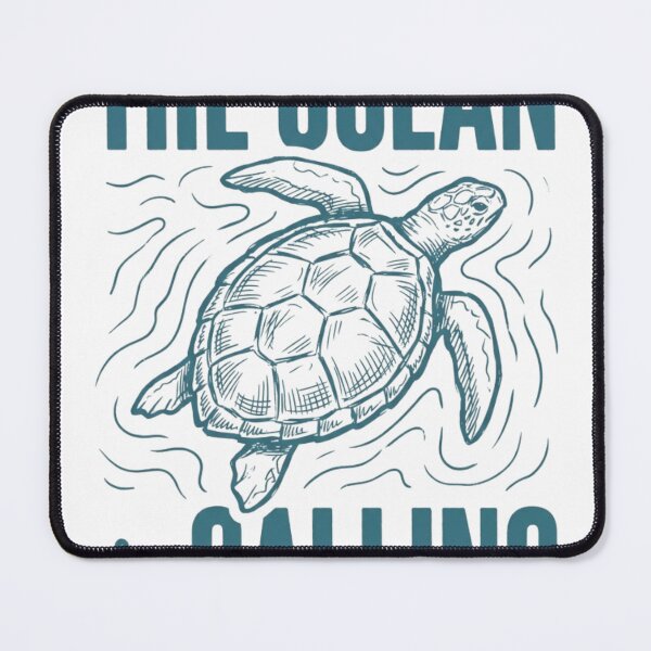 Item preview, The Ocean Is Calling Vintage Sea Turtle Nautical designed and sold by Emerald Deep.