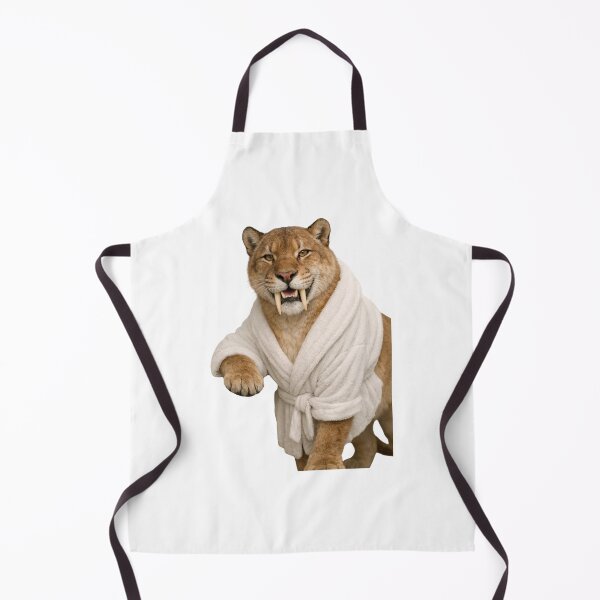 Item preview, Bathrobe Saber-Toothed Tiger designed and sold by Sillytoe.