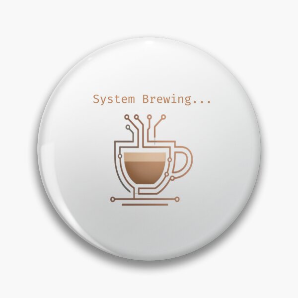 Item preview, System Brewing Programmer Coffee Tech Art designed and sold by cozy-creative.