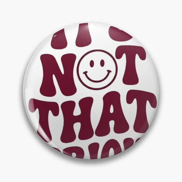 Item preview, Its Not That Serious Vintage Groovy Typography designed and sold by Emerald Deep.