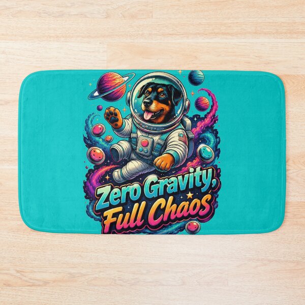 Item preview, Zero Gravity Full Chaos Space Dog Astronaut | Funny Cosmic Dog designed and sold by From Cyryl with Love.