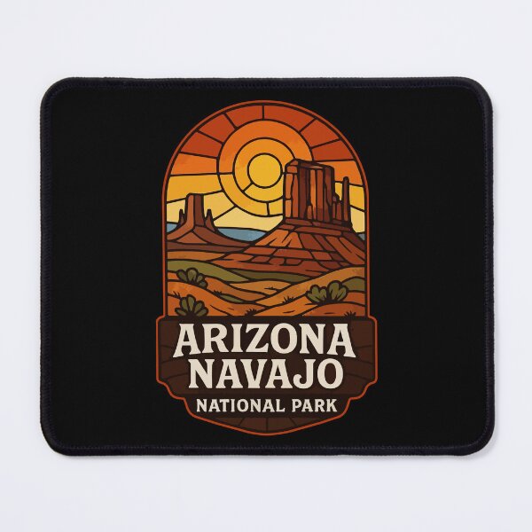 Item preview, Navajo National Park Arizona USA Stained Glass designed and sold by TomFrontierArt.