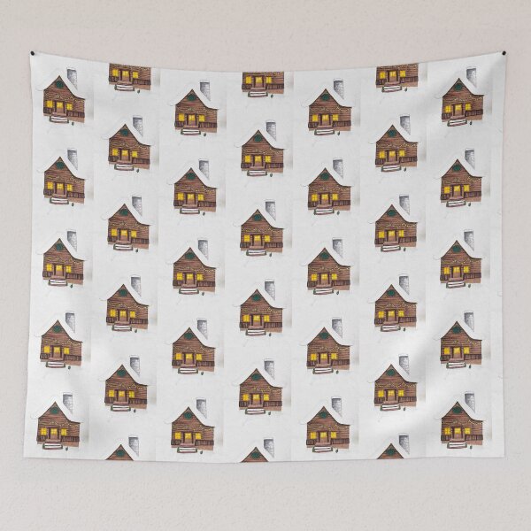 Item preview, Snowy chalet designed and sold by Aqacutie.