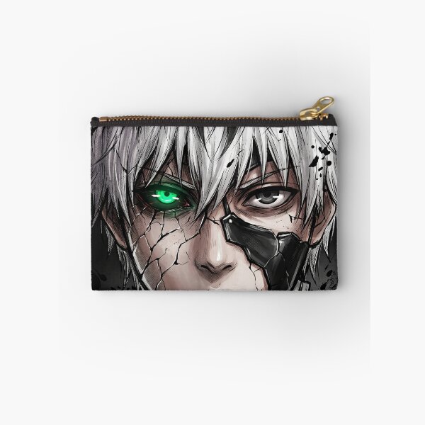 Item preview, Kaneki Ken Cracked Mask Neon Eye Tokyo Ghoul Dark Manga Art designed and sold by MCHDesignST.