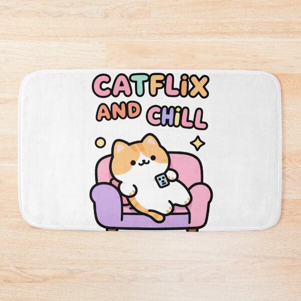 Artikelvorschau, Catflix and chill entworfen und verkauft von LisTworzy.