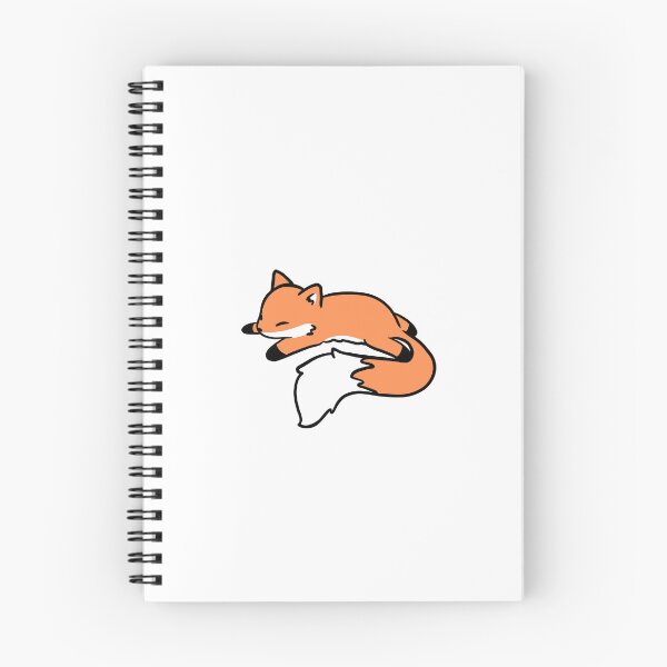 Item preview, cute sleeping fox kawaii baby fox designed and sold by Mypixieart.