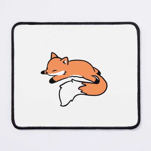 Item preview, cute sleeping fox kawaii baby fox designed and sold by Mypixieart.