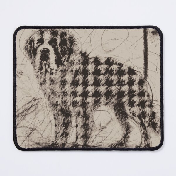 Item preview, Houndstooth Big Hound designed and sold by RetroArtCanvas.